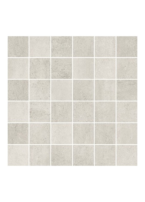 Dlažba Grava White Mosaic Matt 29,8x29,8