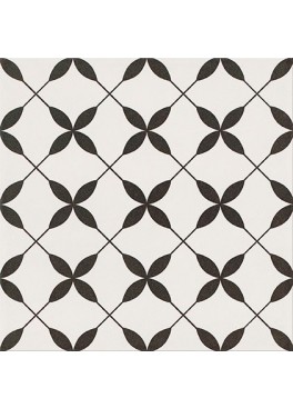 Dlažba Patchwork Clover Black Pattern 29,8x29,8