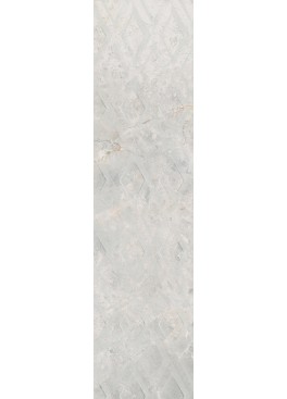 Dlažba Masterstone White Dekor Geo Mat. 119,7x29,7