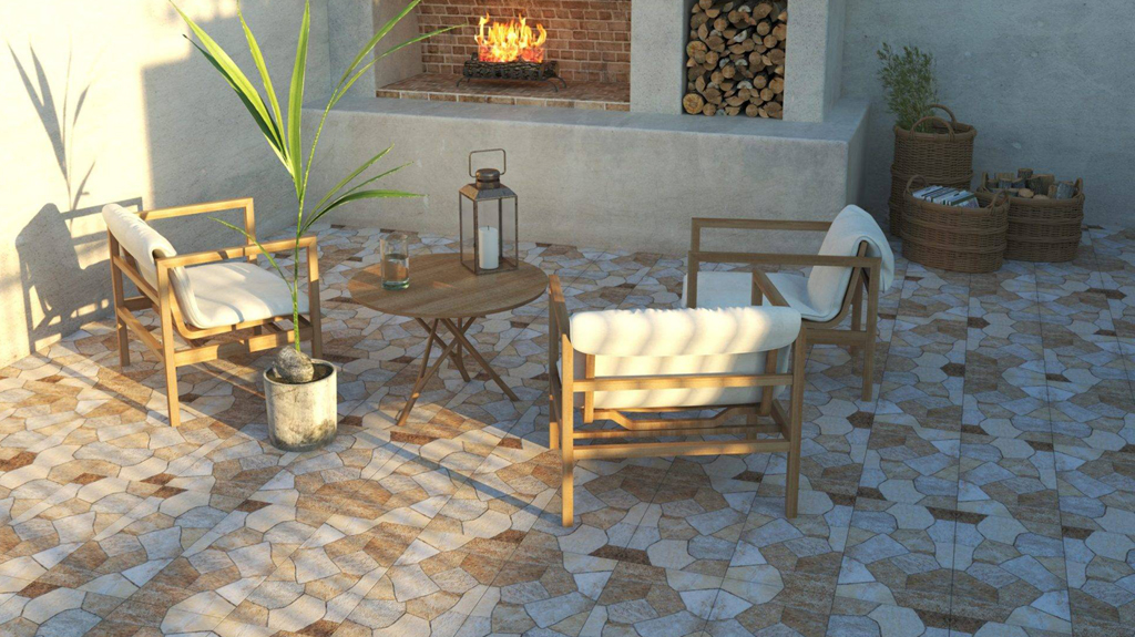 Dlažba imitace kamene Calabria