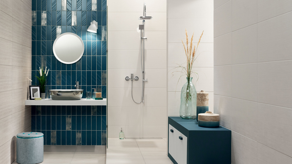 Obklady do koupelny Nesi Blue