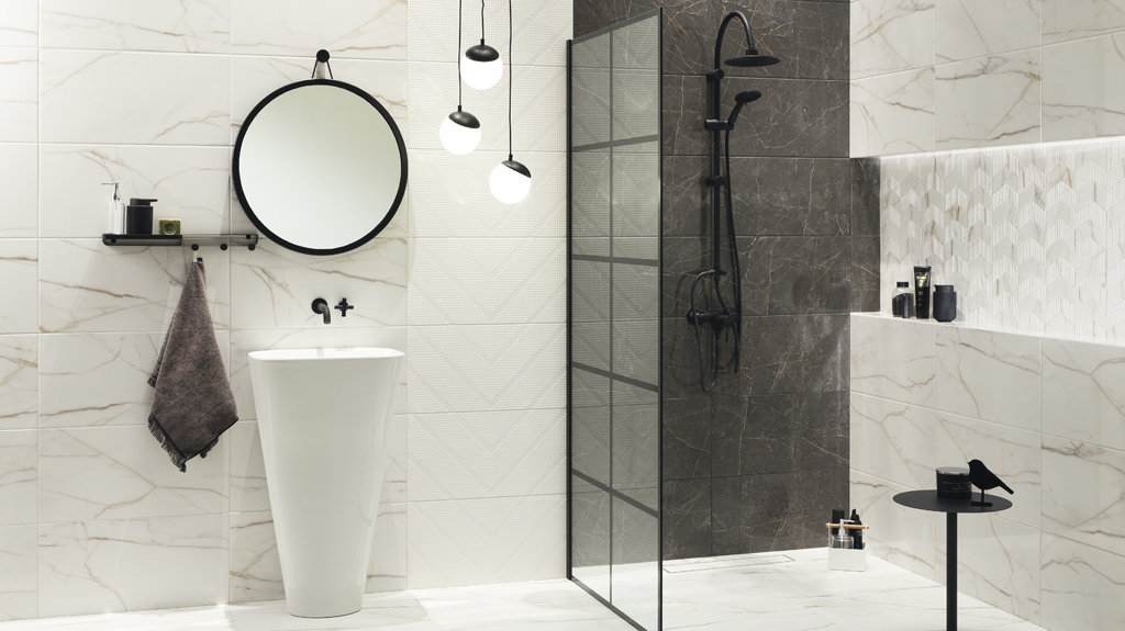 Obklady do koupelny Sable