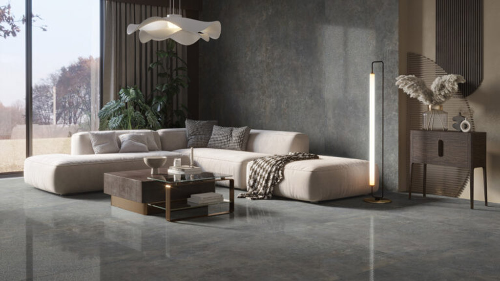 Keramická dlažba imitace betonu Textural
