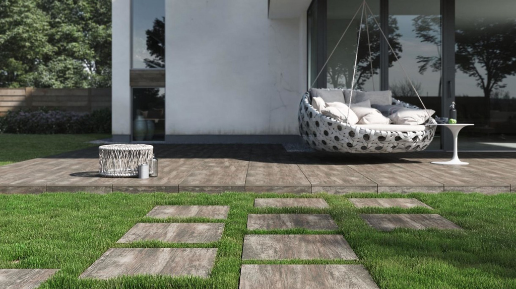 Venkovní dlažba imitace dřeva Wood 2.0 cm