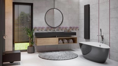 Obklady do koupelny Max Soft grey od Ceramika Color