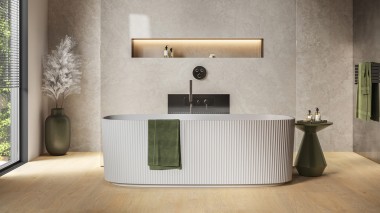 Dlažba imitace dřeva Neosimple Cream