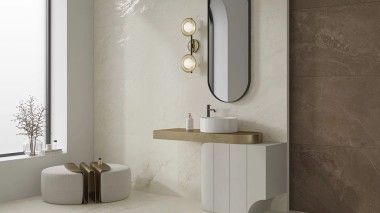 Dlažba do koupelny Soft Cream