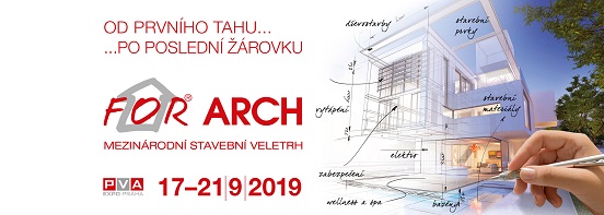 Veletrh FOR ARCH 2019
