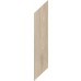 Dlažba Heartwood Latte Chevron Right 59,8x9,8