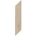 Dlažba Heartwood Latte Chevron Right 59,8x9,8