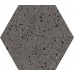 Dlažba Industrialdust Grafit Mat Hexagon 19,8x17,1
