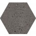 Dlažba Industrialdust Grafit Mat Hexagon 19,8x17,1
