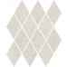 Obklad Afternoon Silver Mozaika Romb Pillow Mat 23,7x20,6