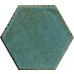 Obklad Universální Dekor Hexagon Green Lesk 19,8x17,1