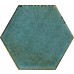Obklad Universální Dekor Hexagon Green Lesk 19,8x17,1