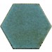 Obklad Universální Dekor Hexagon Green Lesk 19,8x17,1