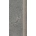 Dlažba Authority Graphite Mat Schodovka 29,8x59,8