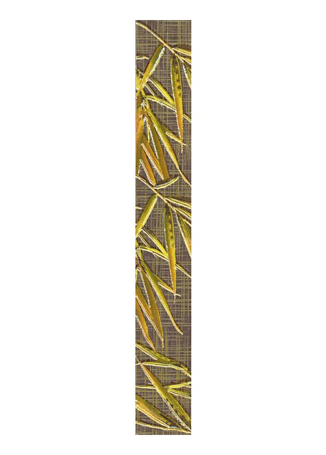 Dekorace Bambus Brown Listela 4,8x33,3