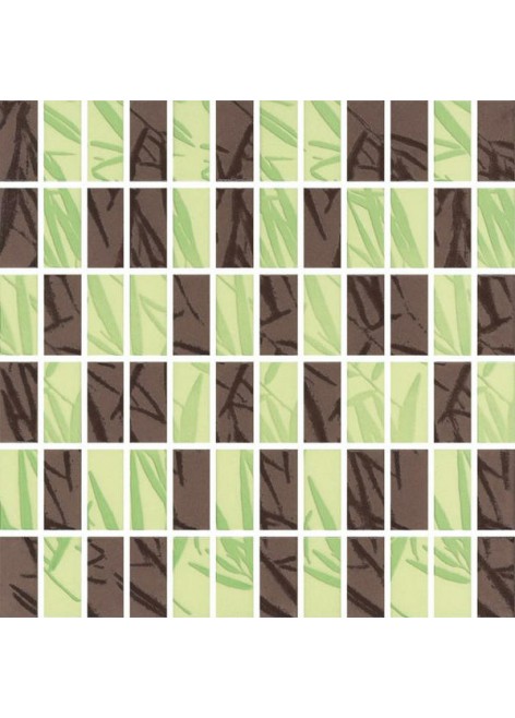 Mozaika Bambus Brown/zefir Lisovaná Mix K.2,3x4,8 29,8x29,8
