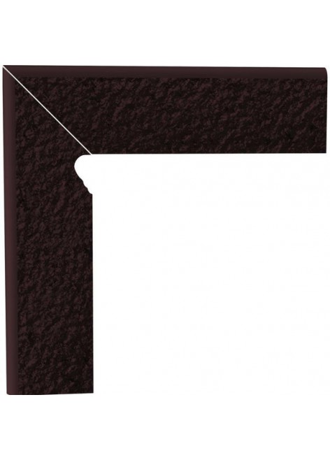 Dlažba Natural Brown Sokl 2 El.-levý Duro 8x30