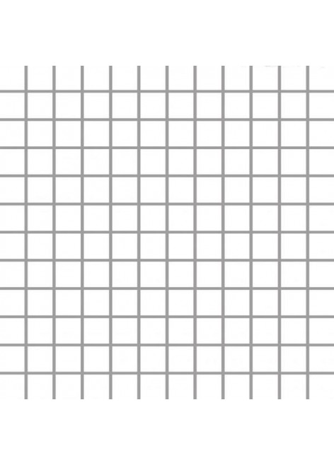Mozaika Albir Bianco Lisovaná K.2,3x2,3 29,8x29,8