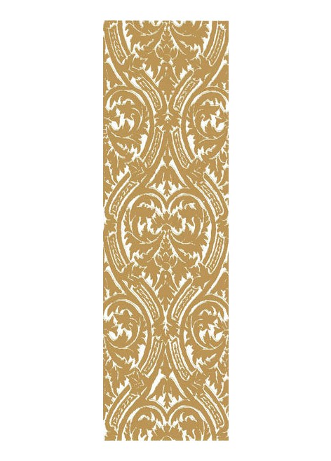 Dekorace Delicate Gold Listela Arabeska 15x50