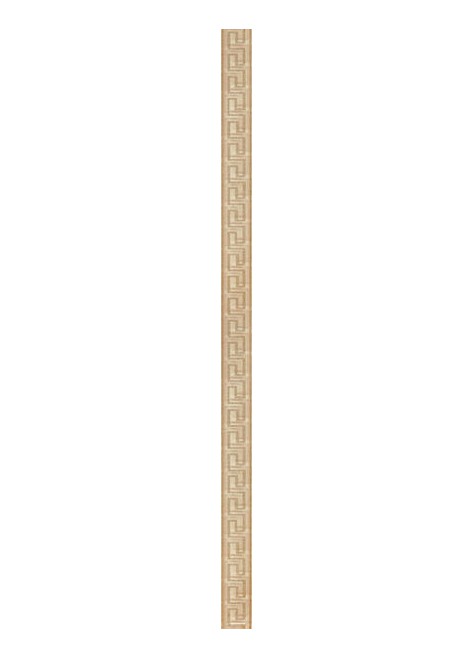 Dekorace Sabro Beige Listela Sklo Meander A 3x59,5