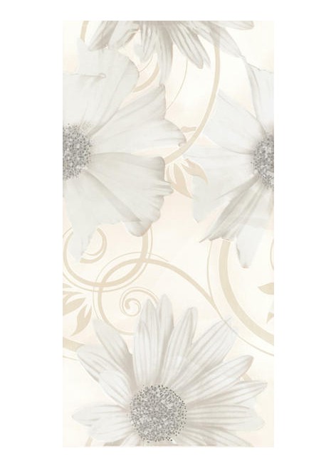 Dekorace Sabro Bianco Dekor Kwiat 29,5x59,5
