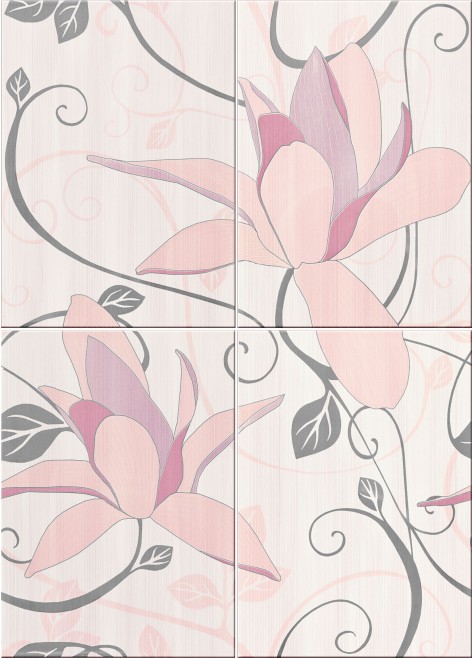 Dekor Artiga Lavender Kom. Flower 50x70