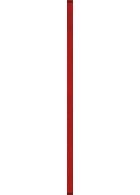 Dekorace Amarante Red Listela Sklo 2x59,8