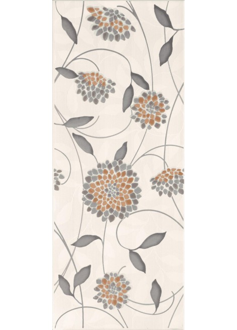 Dekor Synthia Grey Flower 20x50