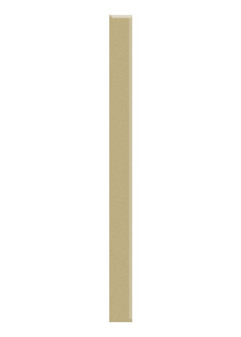 Dekorace Universální Listela Sklo Beige 3x40