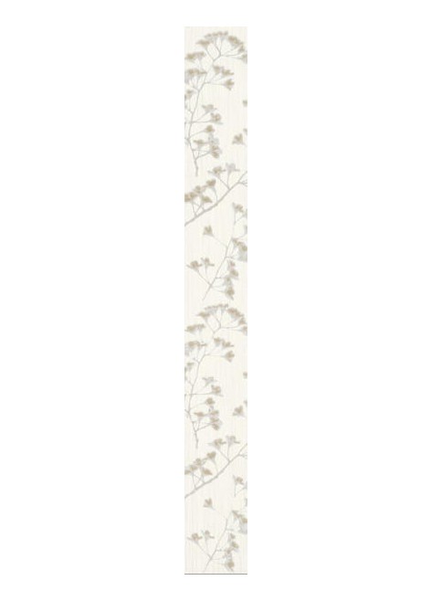 Dekorace Sorenta Bianco Listela Kwiaty 7x60