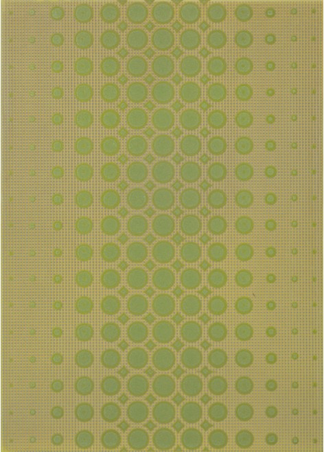 Dekor Optica Green Modern 25x35