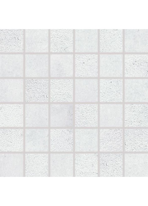 Dlažba RAKO Cemento DDM06660 mozaika (5x5) světle šedá 30x30