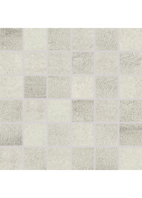 Dlažba RAKO Cemento DDM06662 mozaika (5x5) šedobéžová 30x30