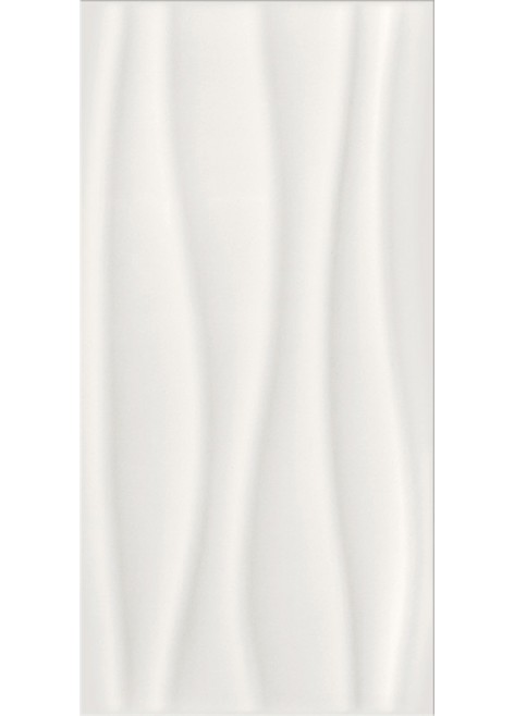 Obklad Basic Palette White Glossy Wave 29,7x60