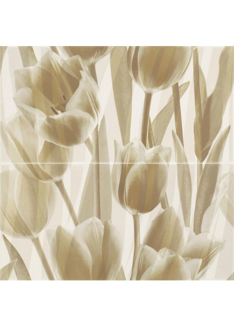 Dekorace Coraline Panel Tulipany 30x60x2
