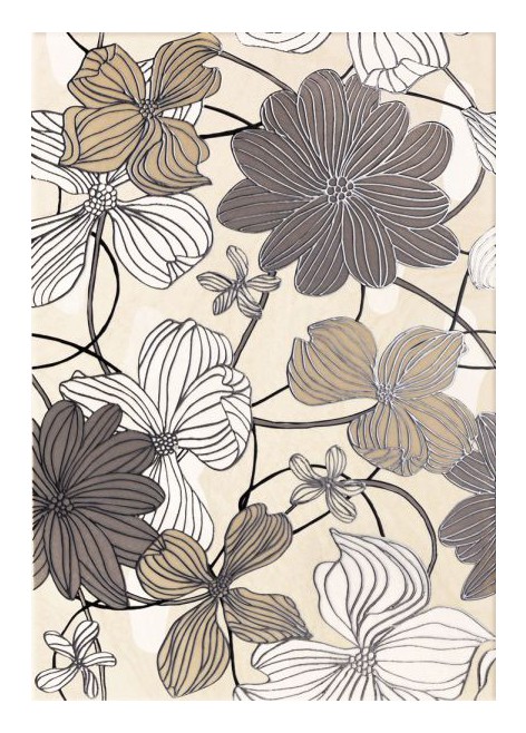 Dekorace Opium Flower 25x36