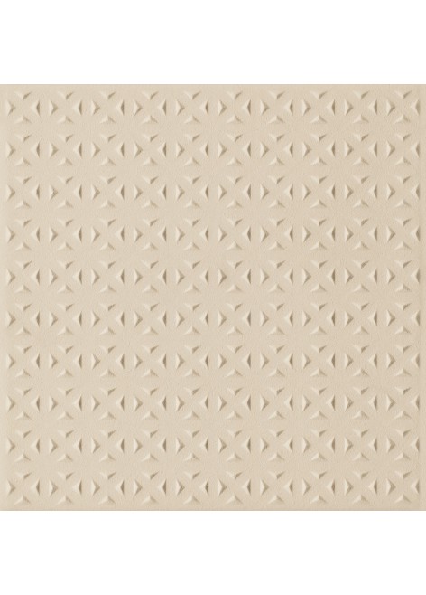 Dlažba Bazo Beige Mono Struktura 19,8x19,8x0,83