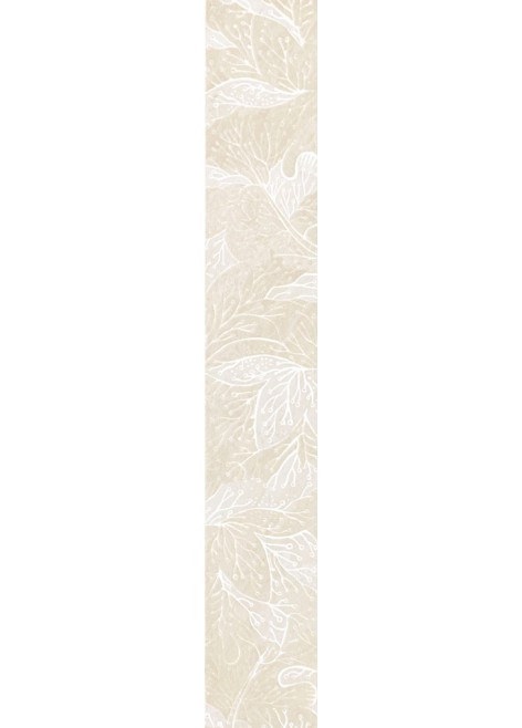 Dekorace Listela Obsydian White 59,8x9,8