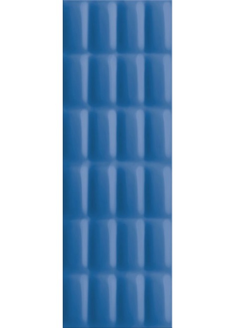 Obklad Blue Glossy Pillow Str. 25x75