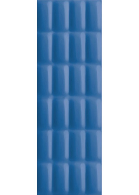 Obklad Blue Glossy Pillow Str. 25x75