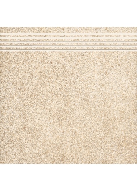 Dlažba Hard Rocks Beige Schodovka 33,3x33,3