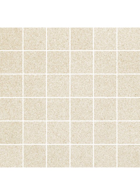 Mozaika Dlažba Duroteq Bianco Řez. K.4,8x4,8 Poler 29,8x29,8