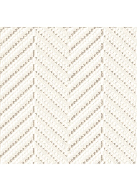 Dekorace Elementary Patch White Struktura 14,8x14,8