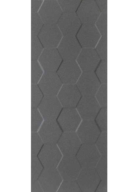 Obklad Elementary Graphite Hex Struktura 29,8x74,8