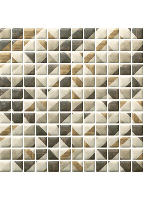 Mozaika Enya Grafit Lisovaná K.2,3x2,3 Mix 29,8x29,8
