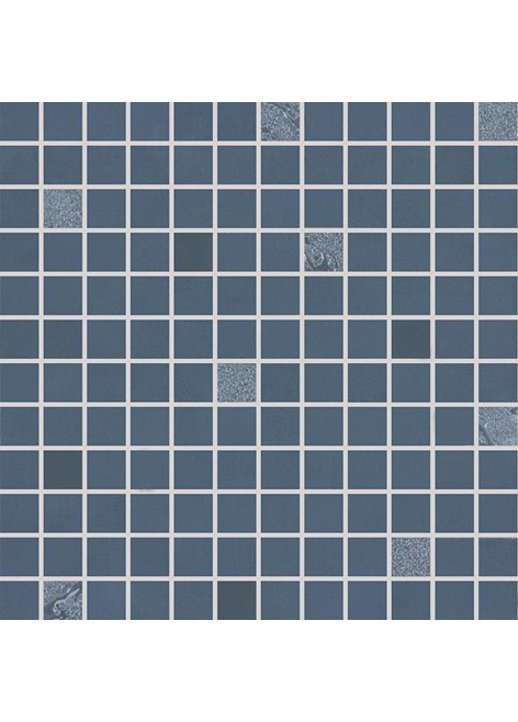 Mozaika RAKO Up WDM02511 mozaika (2,5x2,5) tmavě modrá 30x30
