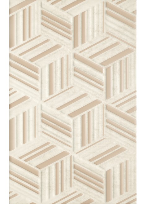 Obklad Rubi Beige Struktura 25x40